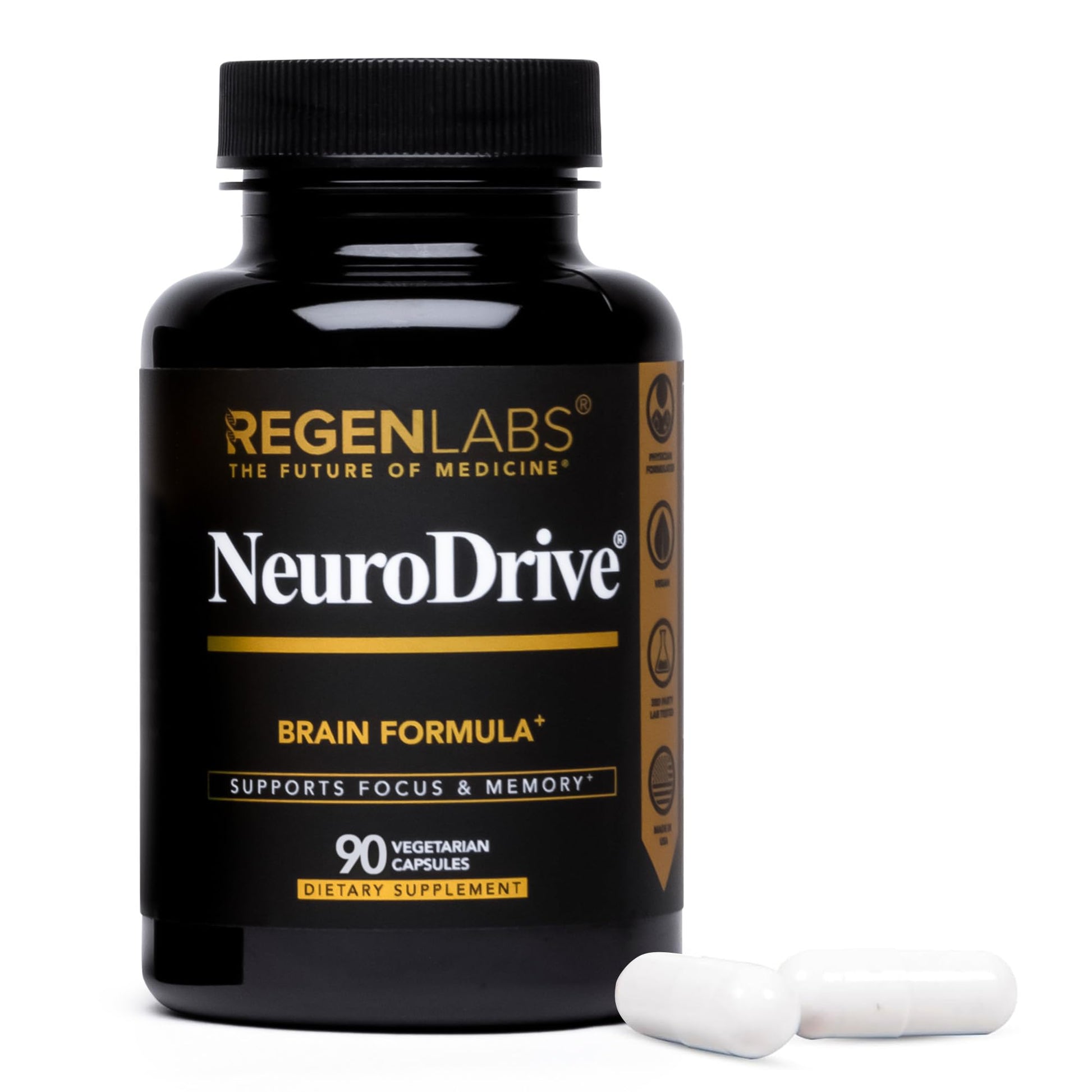 Regen Labs NeuroDrive Memory & Focus Supplement Capsule 1 Count