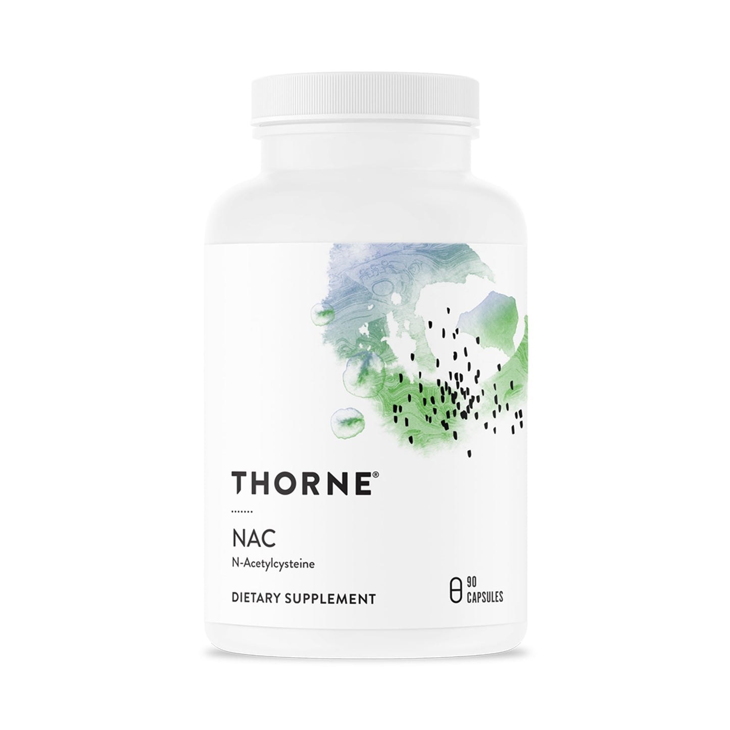 THORNE NAC 500 mg N-Acetylcysteine Capsule, 90 Capsules