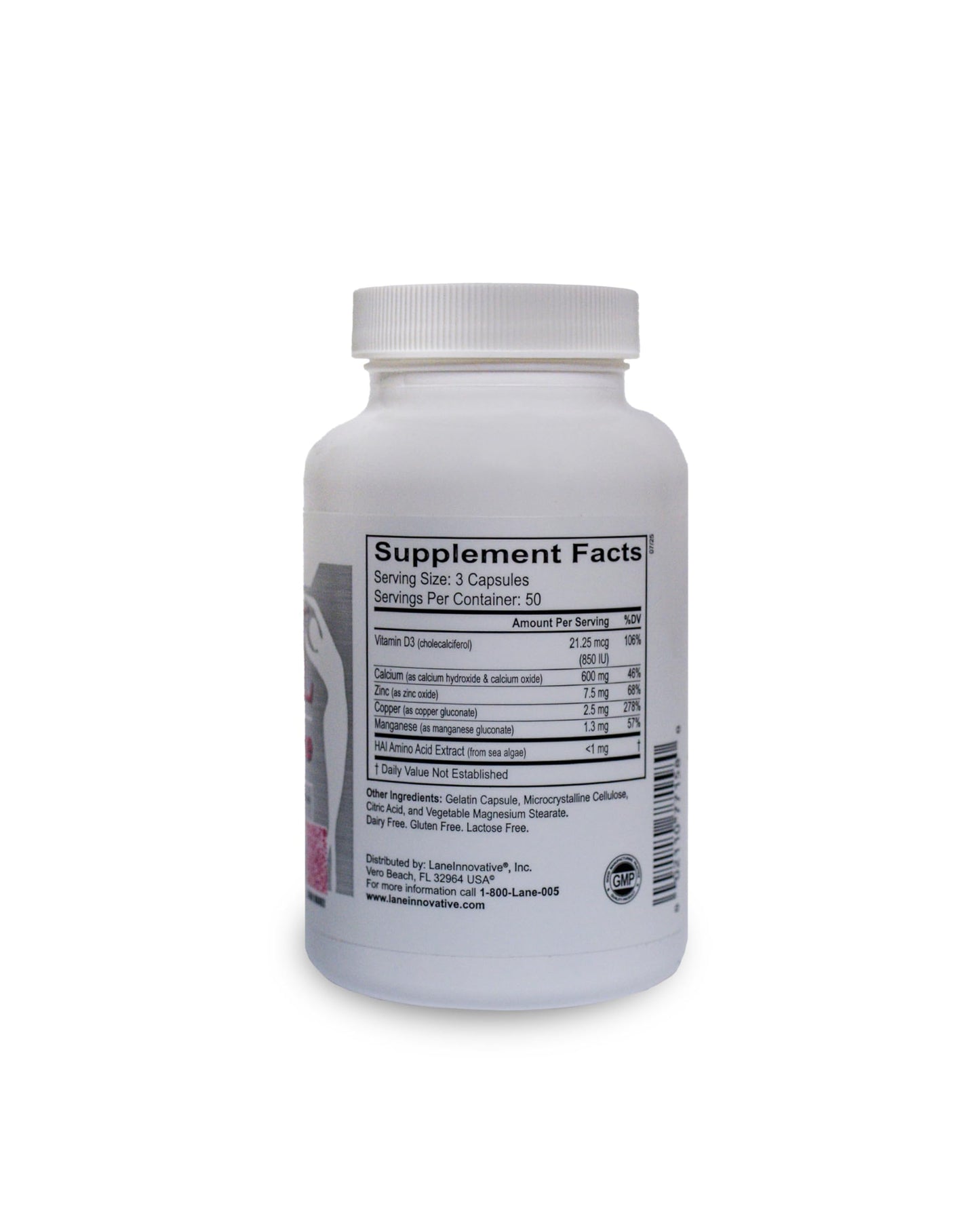LANE LABS AdvaCAL Intensive Calcium Capsules, 150 Count