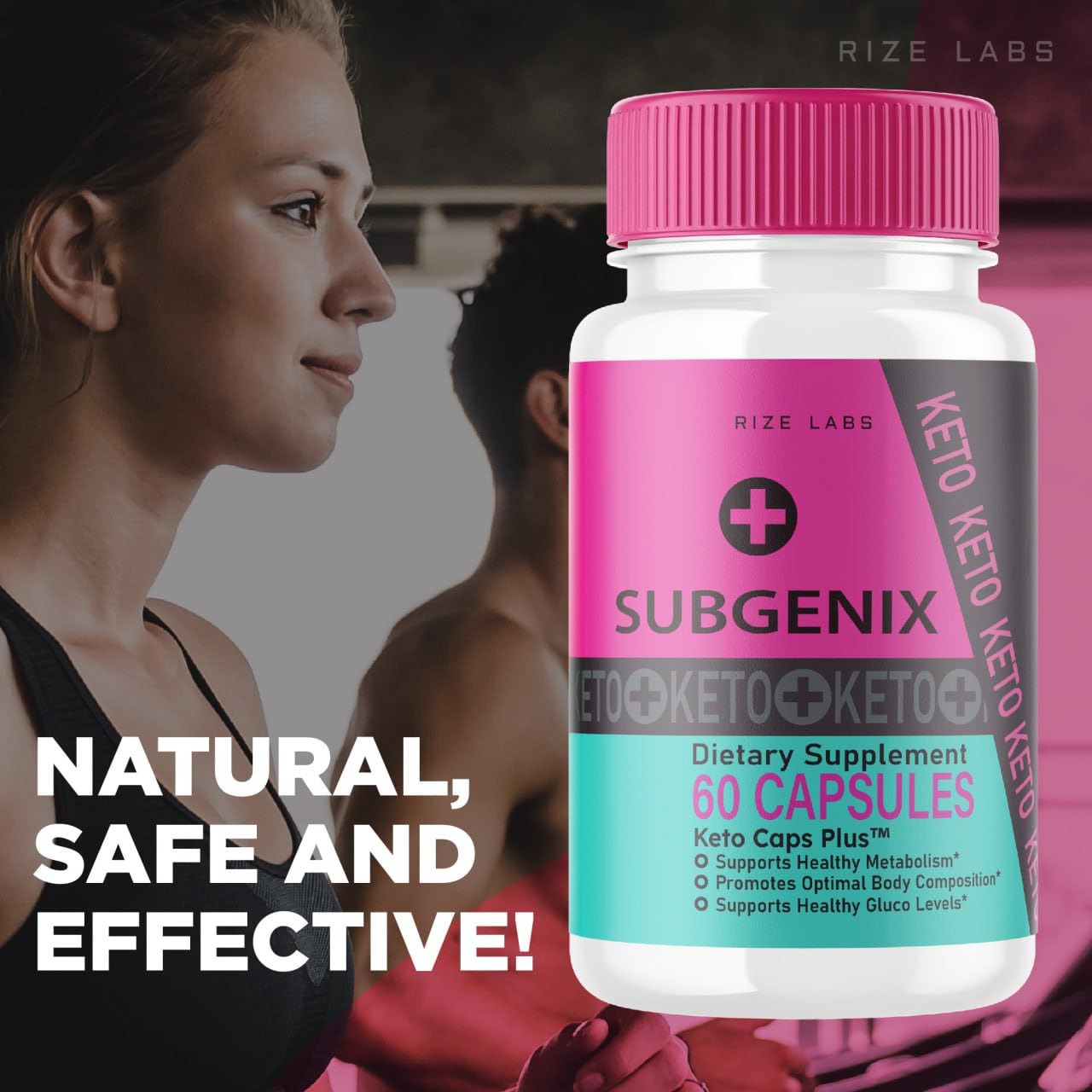 Rize Labs Subgenix Capsules, 120 Capsules