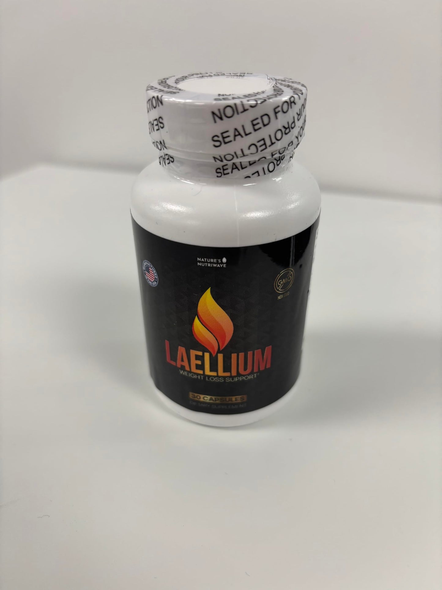 Nature’s NutriWave Laellium Daily Botanical Supplement with Organic Ginger Root, Ceylon Cinnamon, Apple Cider Vinegar & Fiber Blend, 120 Capsules