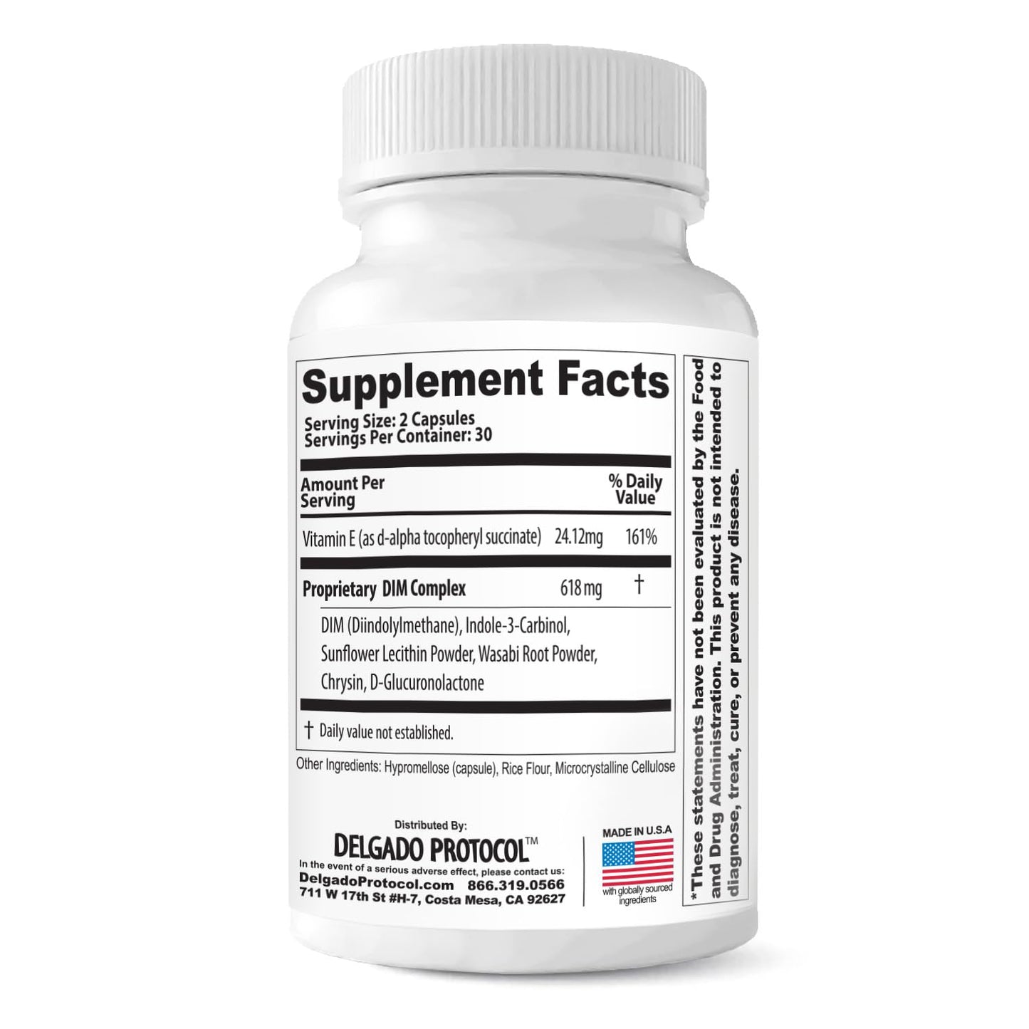 The Delgado Protocol for Health Estroblock PRO Triple Strength Capsule, 60 Count