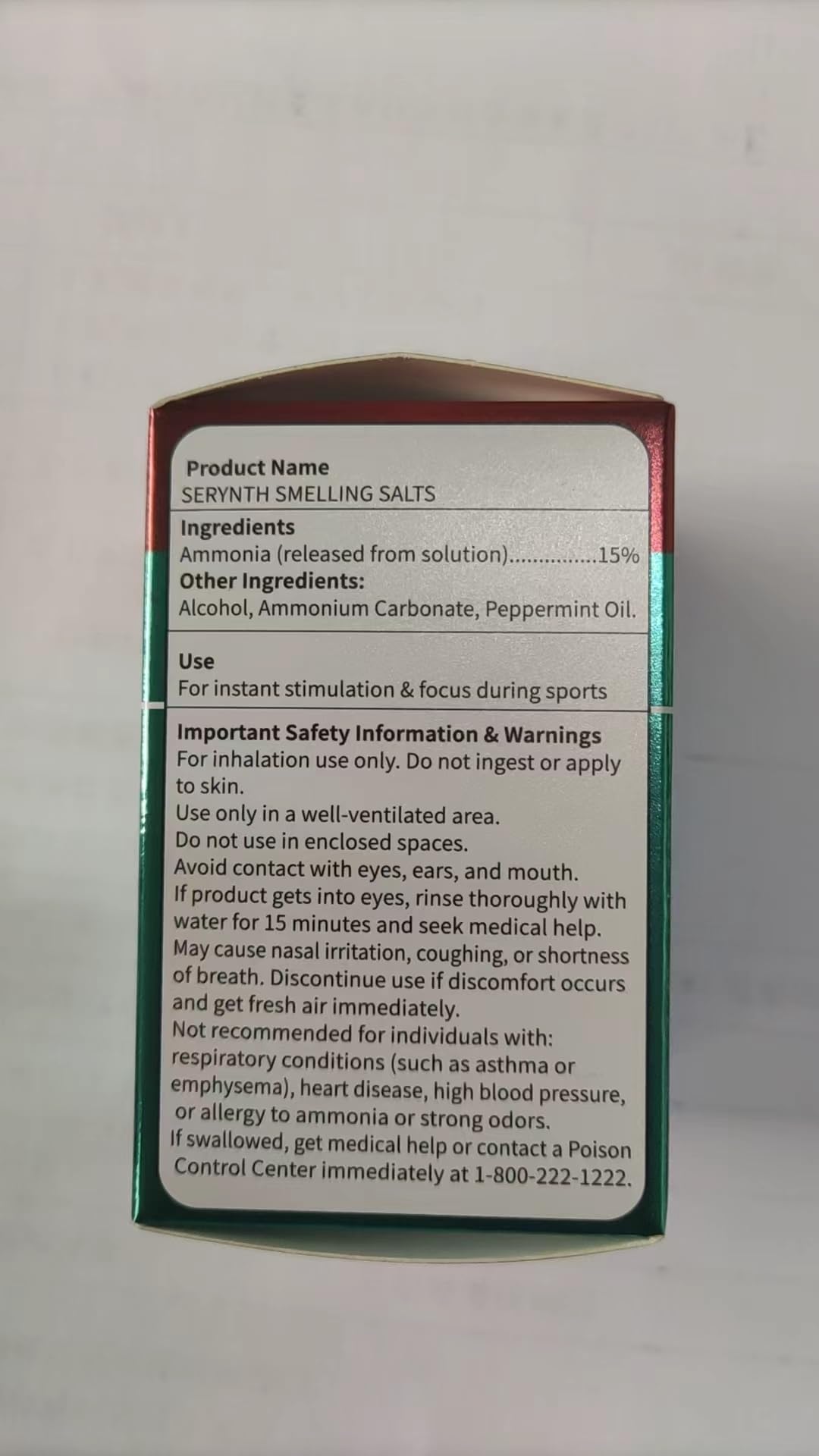 SERYNTH Smelling Salts Powder 1.41 Ounce