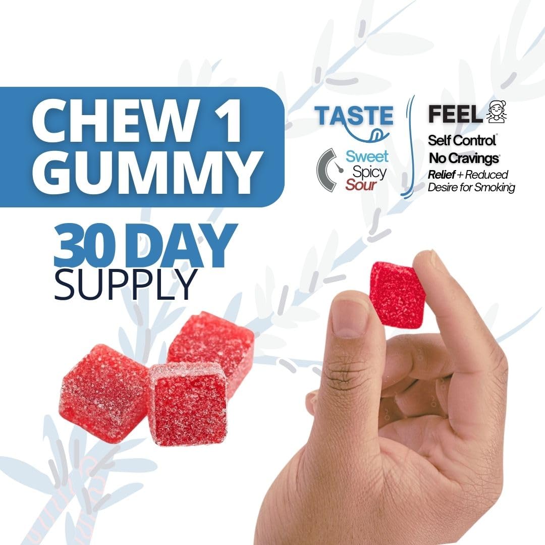 Drop The Craving Before & After Quit Dual Support Gummies, 30 Gummies