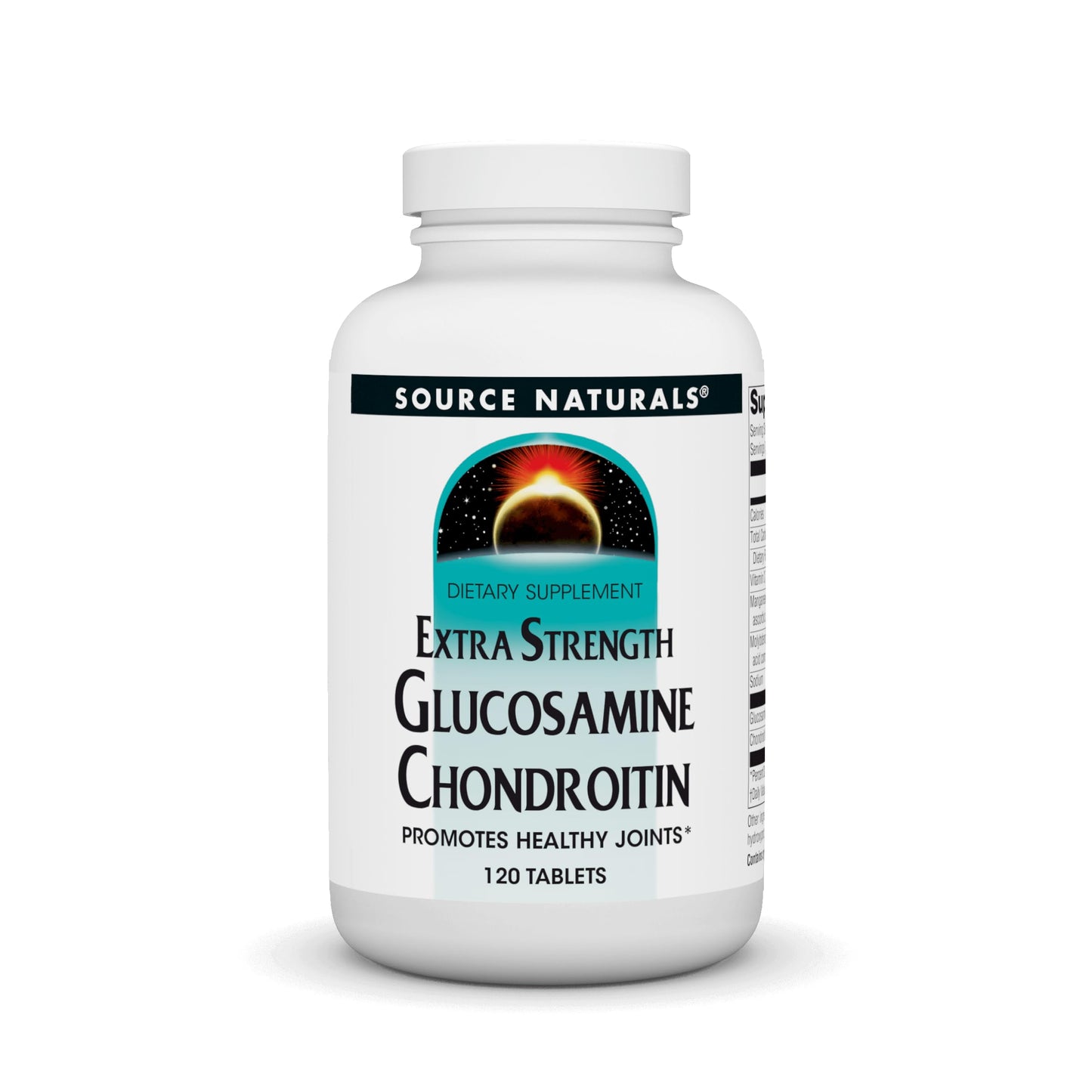 Source Naturals Glucosamine Chondroitin Extra Strength Tablets 120 Count