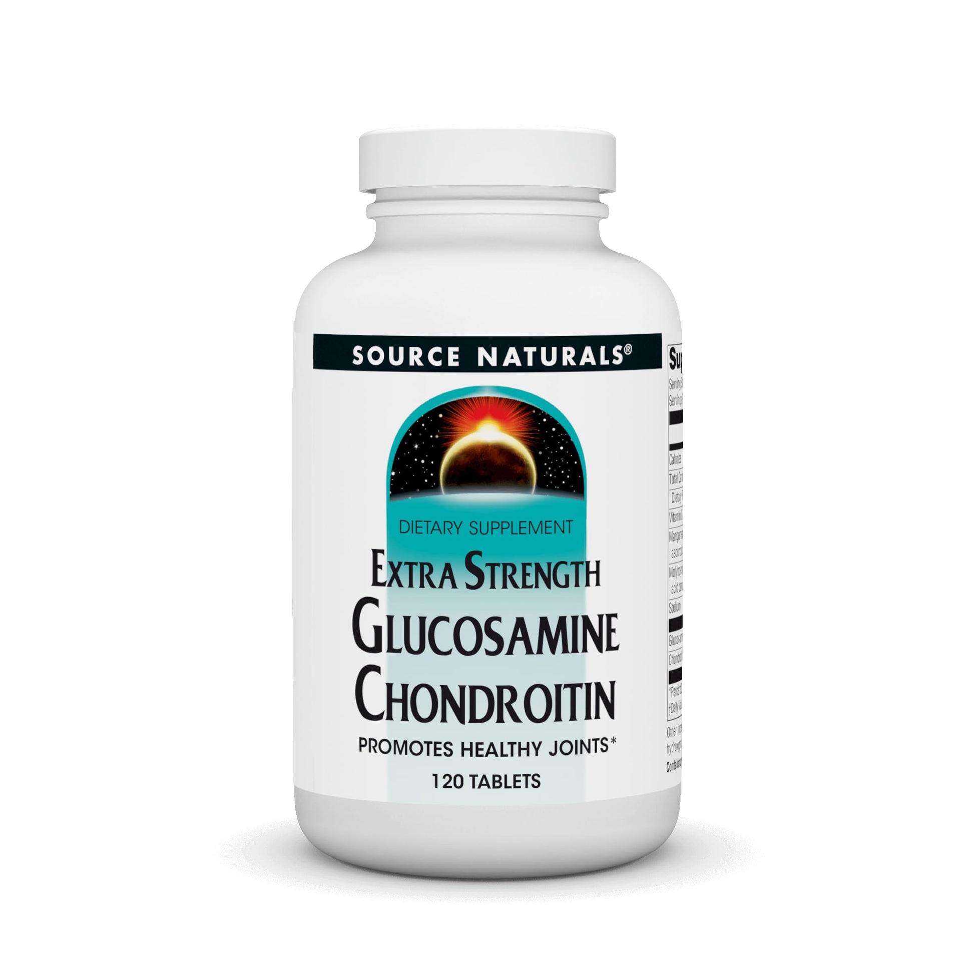 Source Naturals Glucosamine Chondroitin Extra Strength Tablets 120 Count