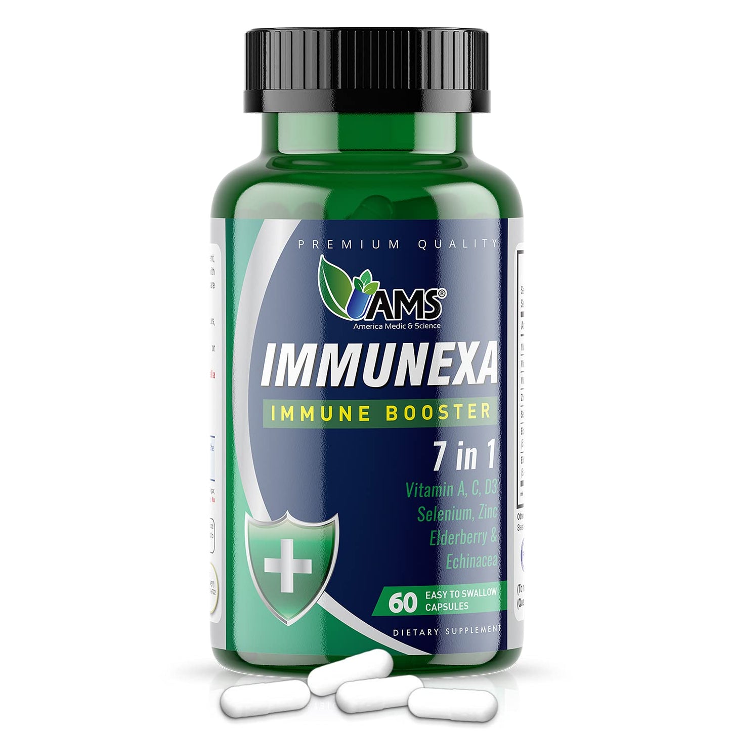 America Medic & Science Immunexa 7 in 1 Immune Support Booster 60 Capsules