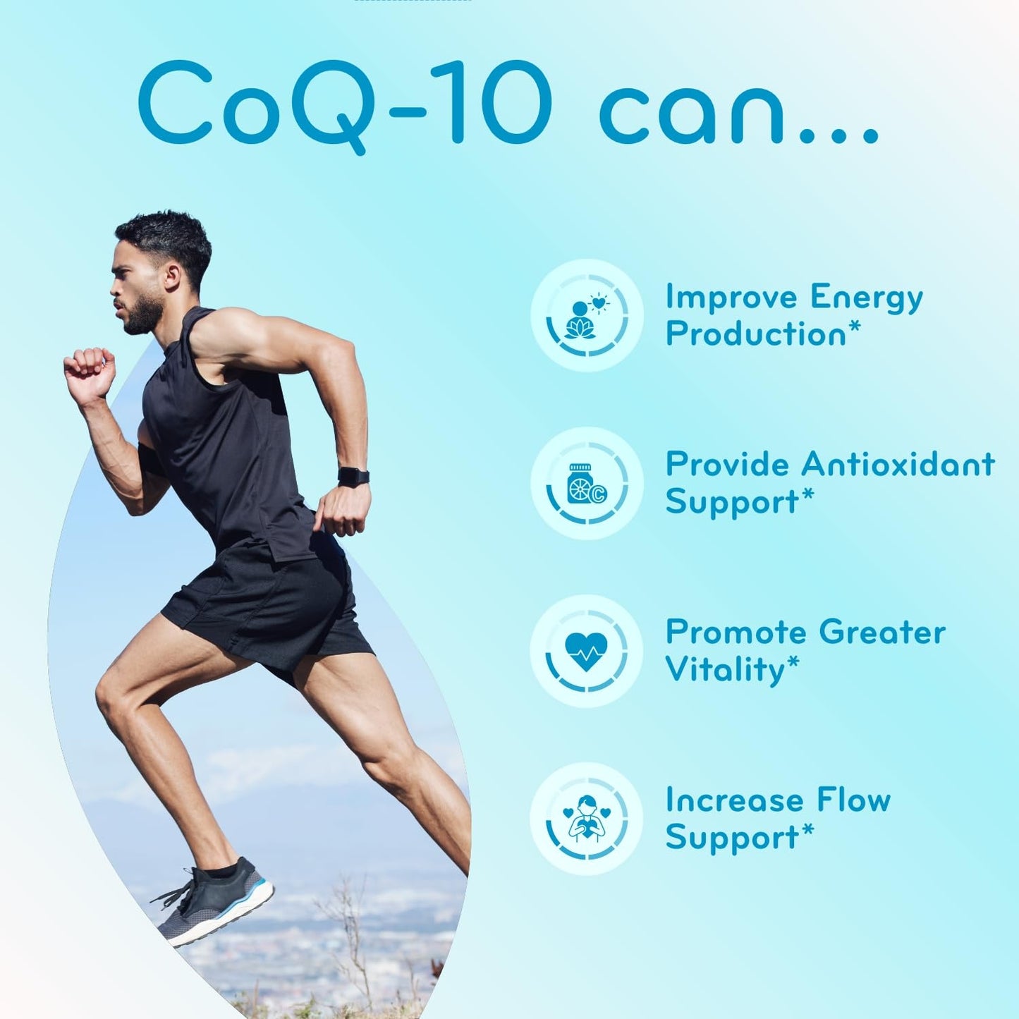 Clear Formulas CoQ10 200mg Capsule, 400 Count