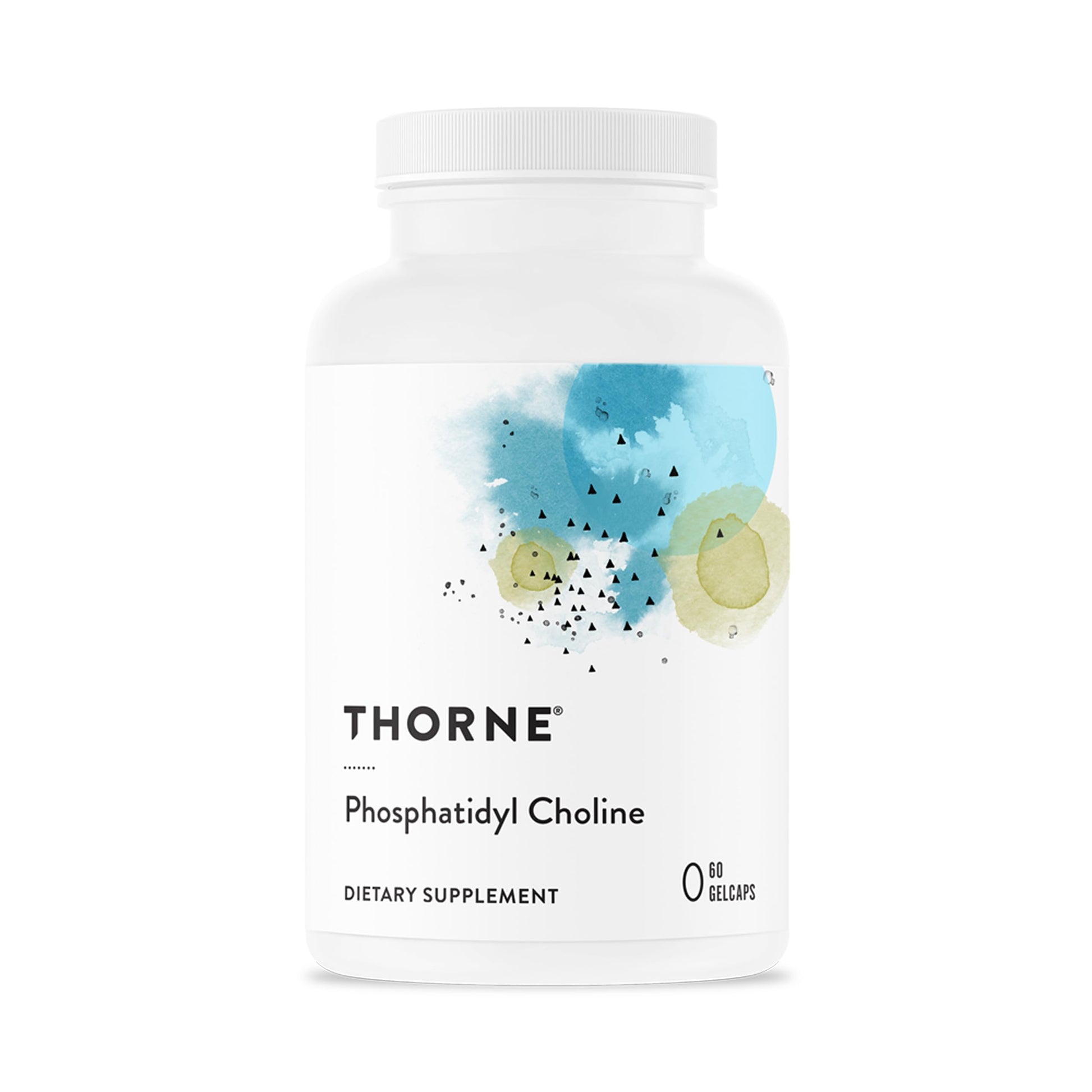 THORNE Phosphatidyl Choline - Phospholipid Complex for Liver Support, Cholesterol Metabolism & Healthy Bile 60 Capsules
