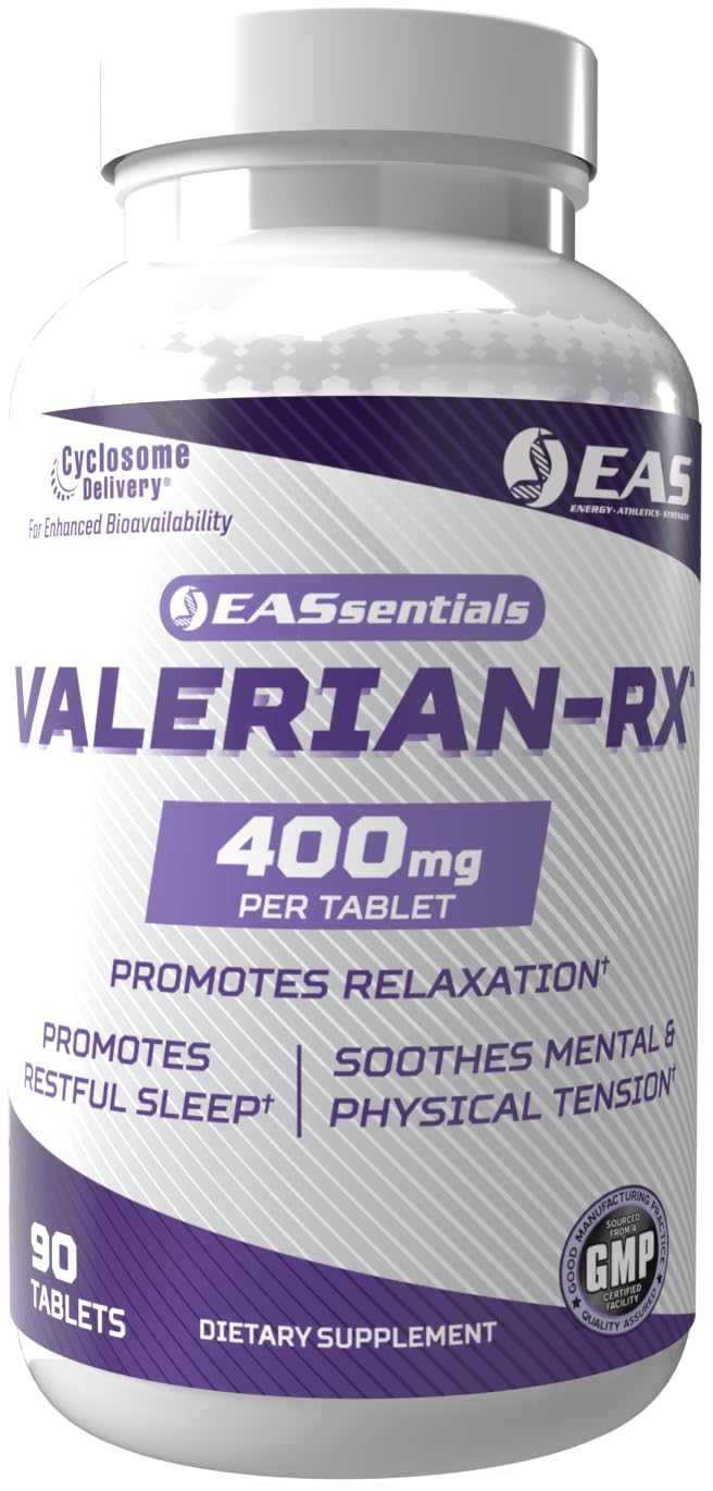 Experimental and Applied Sciences Valerian-RX Valerian Root 400mg Tablet 90 Tablets