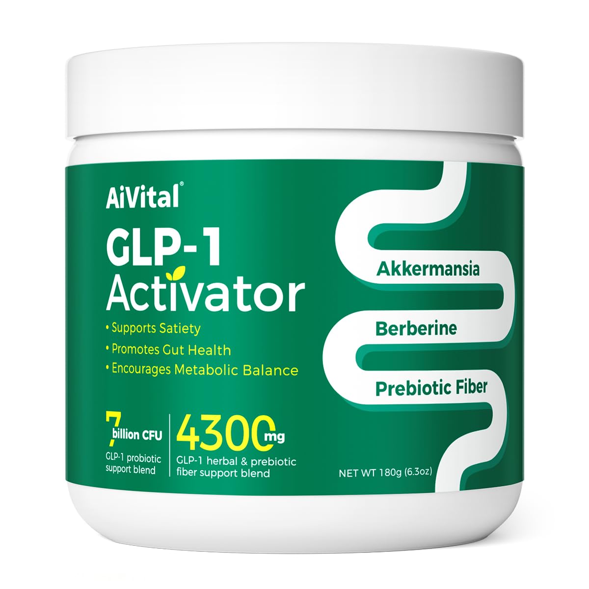 AiVital GLP-1 Supplements Powder 6.3 oz