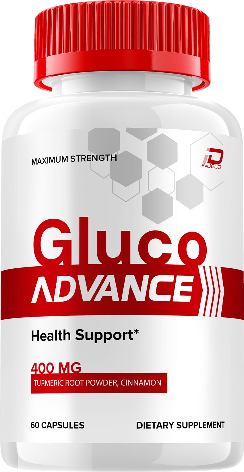 Indelo Gluco Advance Capsules 60 Count