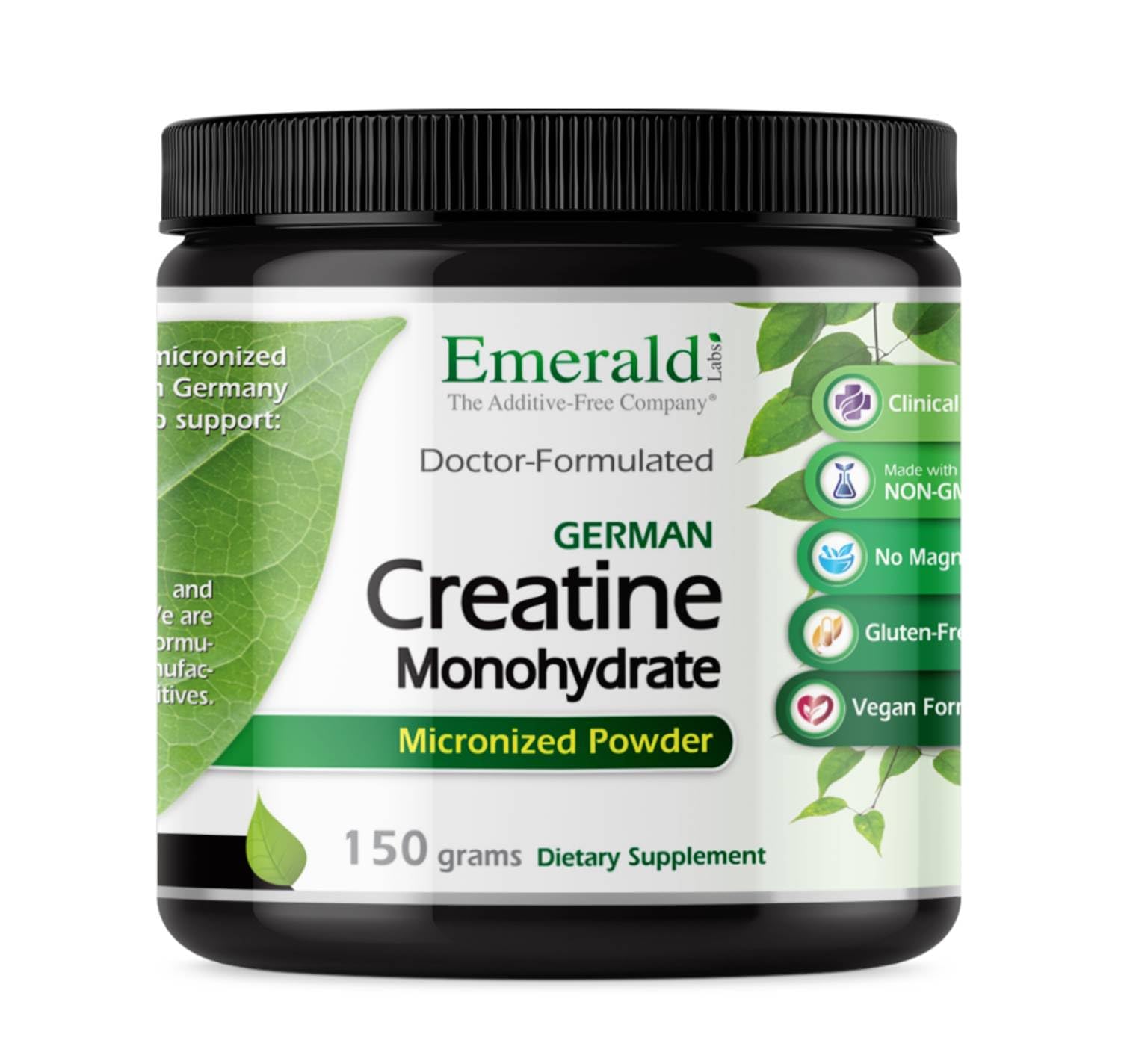 Emerald Laboratories German Creatine Monohydrate Micronized Powder - 5.29 Ounce