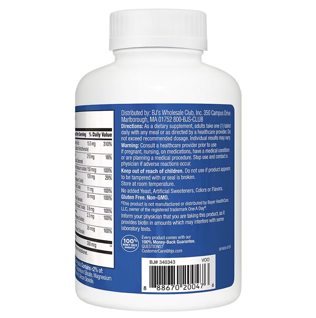 berkley jensen One Daily Multivitamin for Men Tablet 300 Tablets