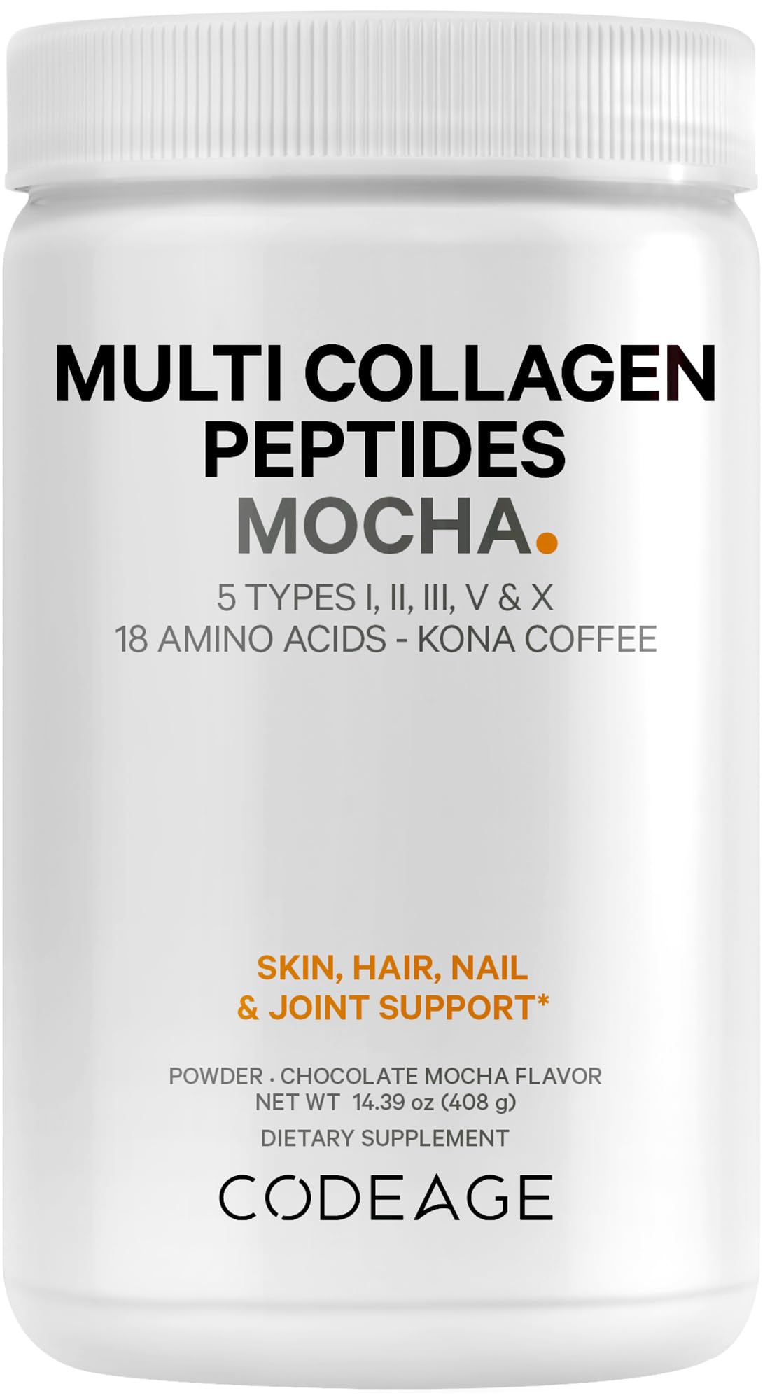 Codeage Multi Collagen Peptides Protein Powder 14.39oz