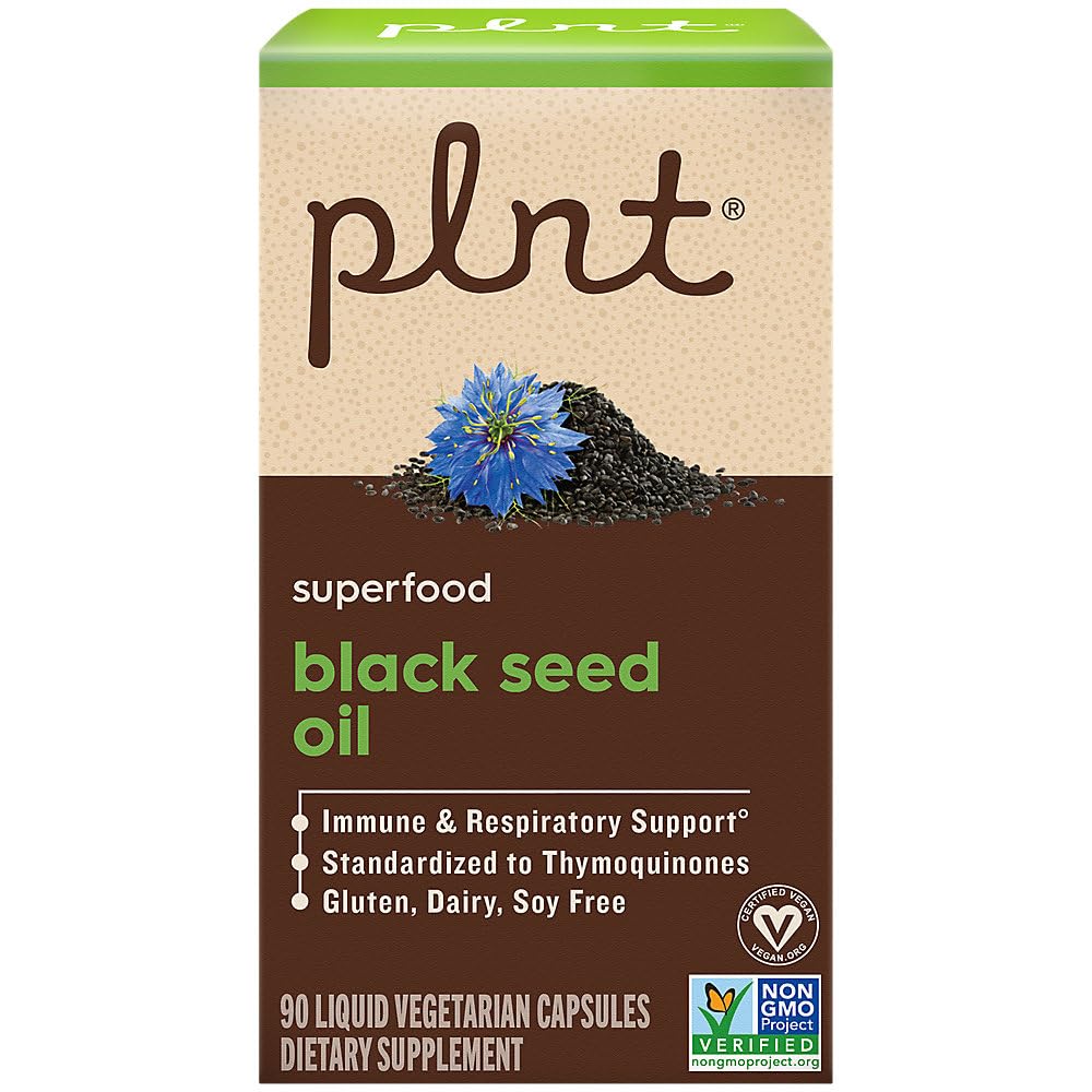 plnt Black Seed Oil Capsules 90