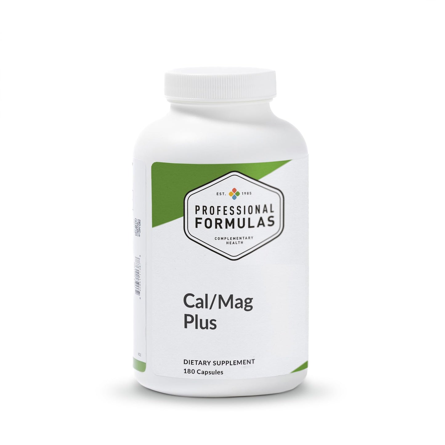 Professional Complementary Health Formulas Cal/Mag Plus Calcium, Magnesium, Vitamin D3 & Boron – Highly Absorbable Mineral Complex for Healthy Bone Density, Muscle Function & Nutrient Metabolism, 90 Capsules