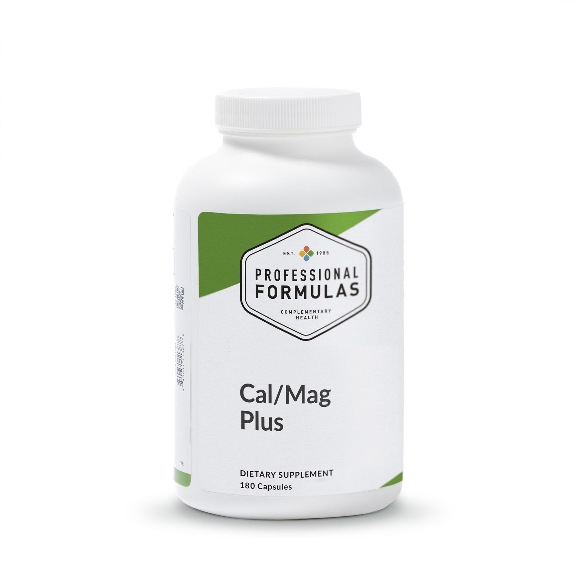 Professional Complementary Health Formulas Cal/Mag Plus Calcium, Magnesium, Vitamin D3 & Boron – Highly Absorbable Mineral Complex for Healthy Bone Density, Muscle Function & Nutrient Metabolism, 90 Capsules