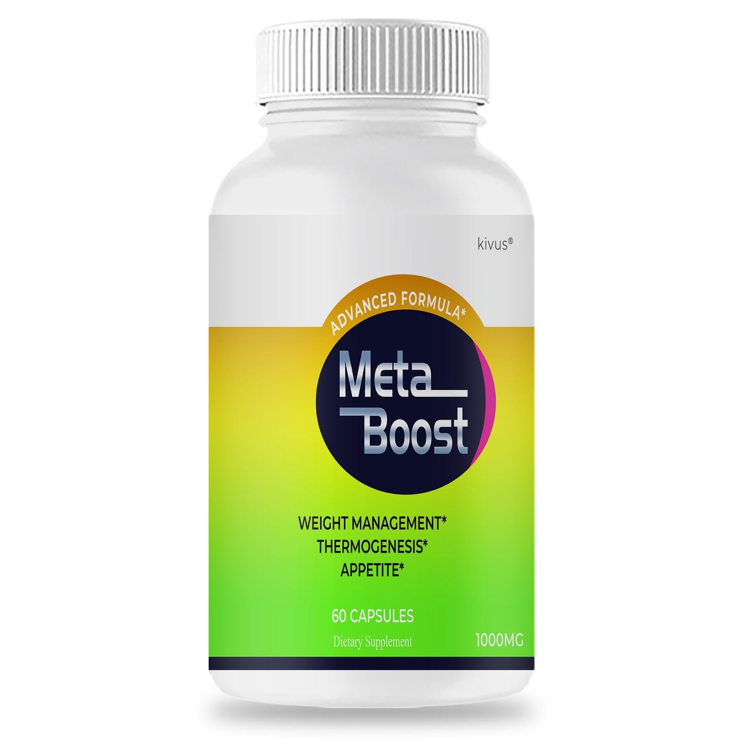 Kivus MetaBoost Meta Boost Advanced Formula Capsules 60 Count