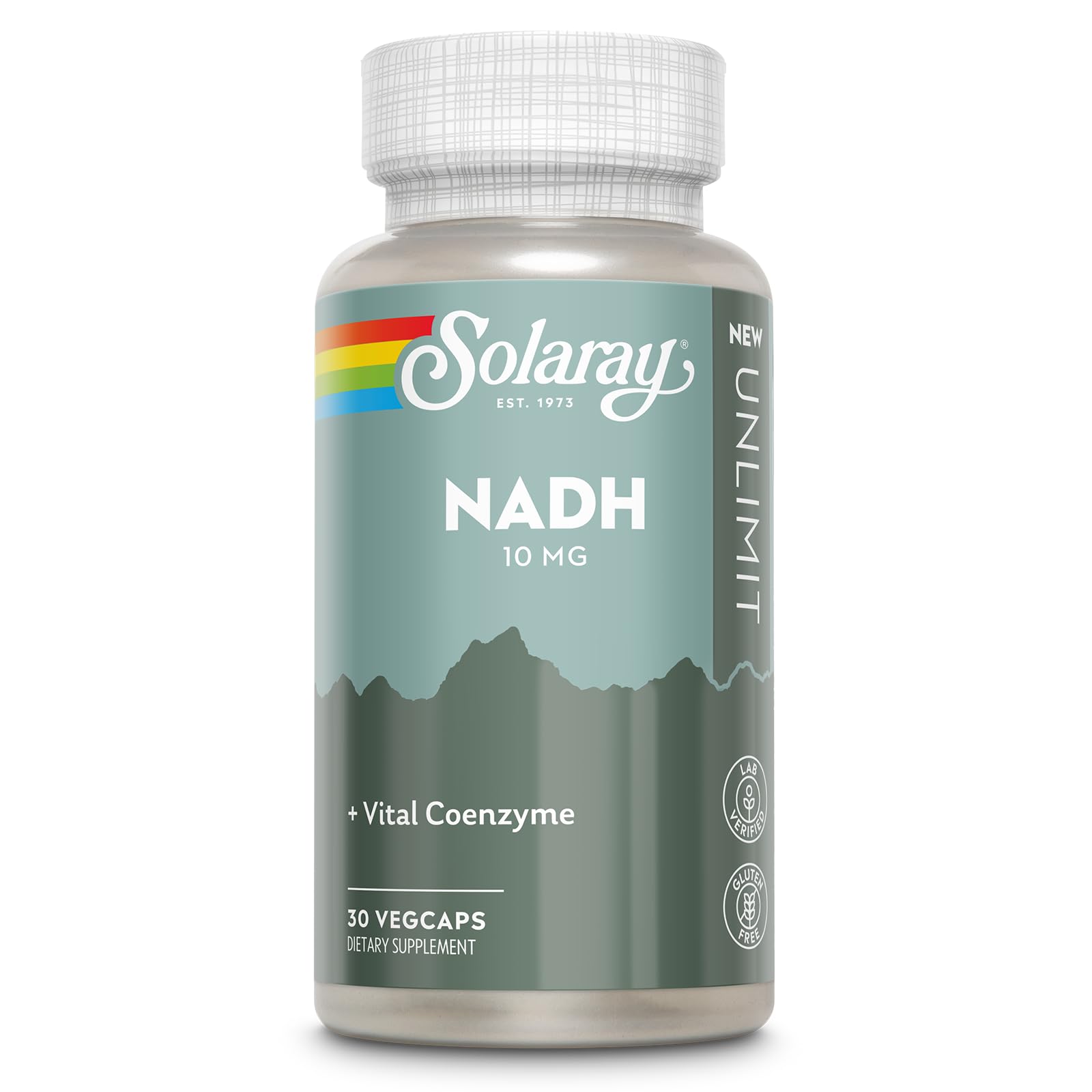 SOLARAY NADH 10 mg Capsule, 30 Count