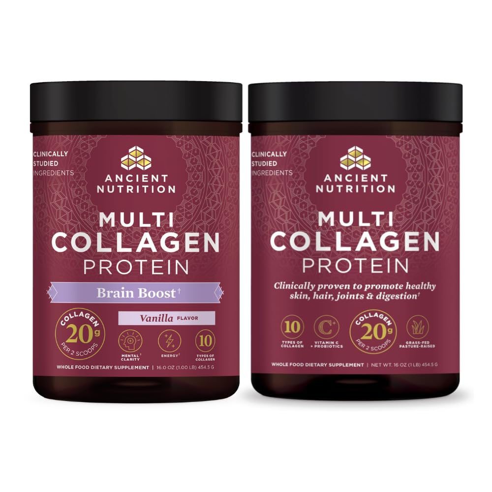Ancient Nutrition Multi Collagen Peptides Powder, 32