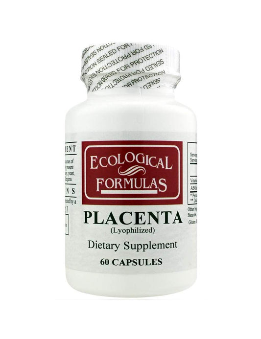 Ecological Formulas Placenta Capsule 60 Count