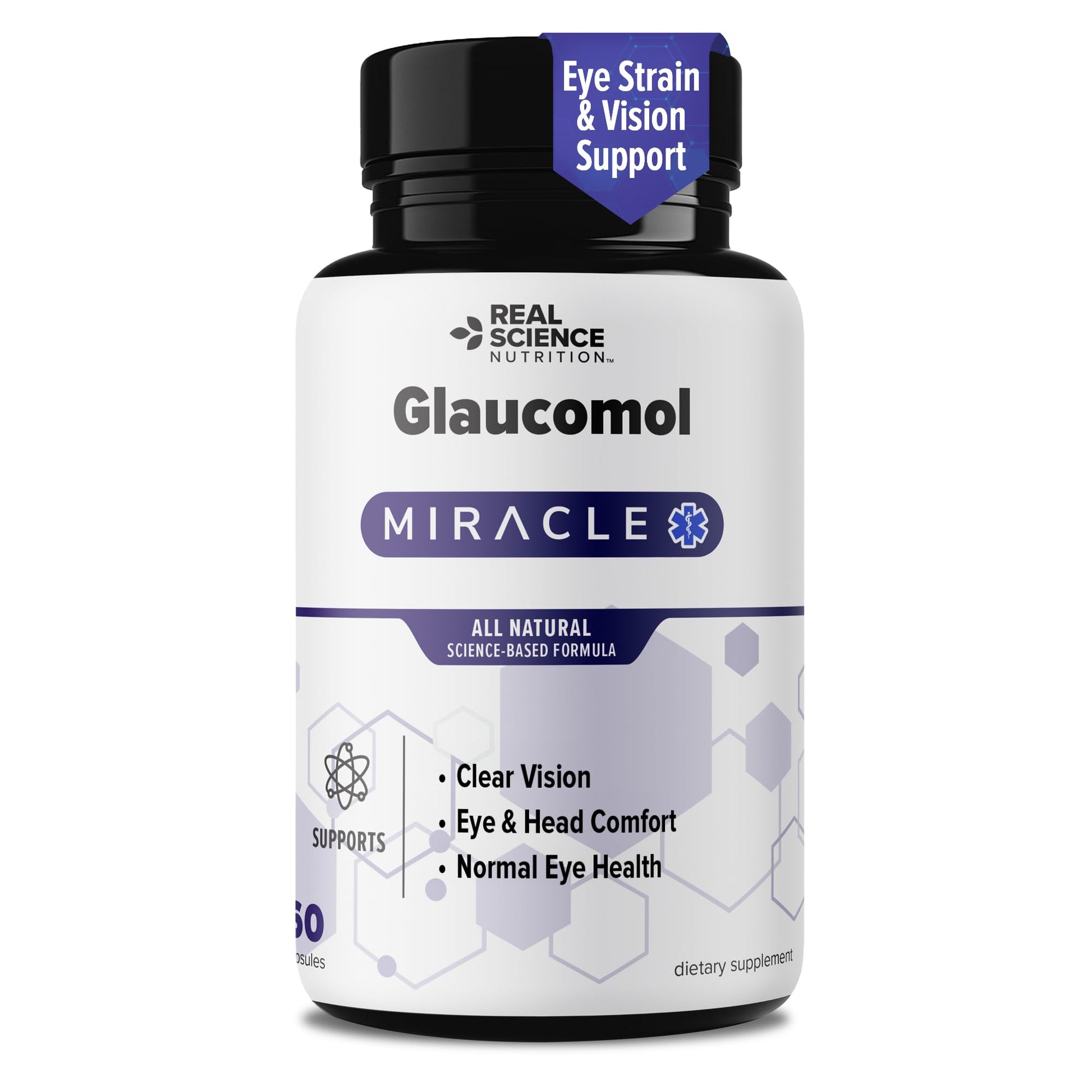 Real Science Nutrition Glaucomol Miracle Capsule 60 Count