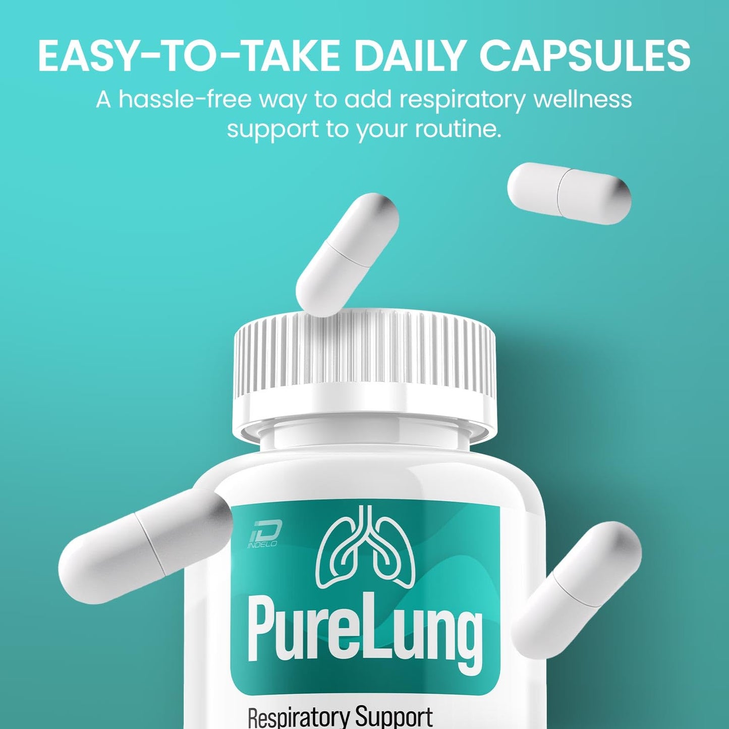 Indelo PureLung 300 Capsules