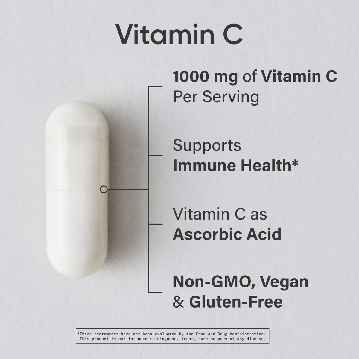 Sports Research High Potency Vitamin C Supplement Capsules, 240 Count