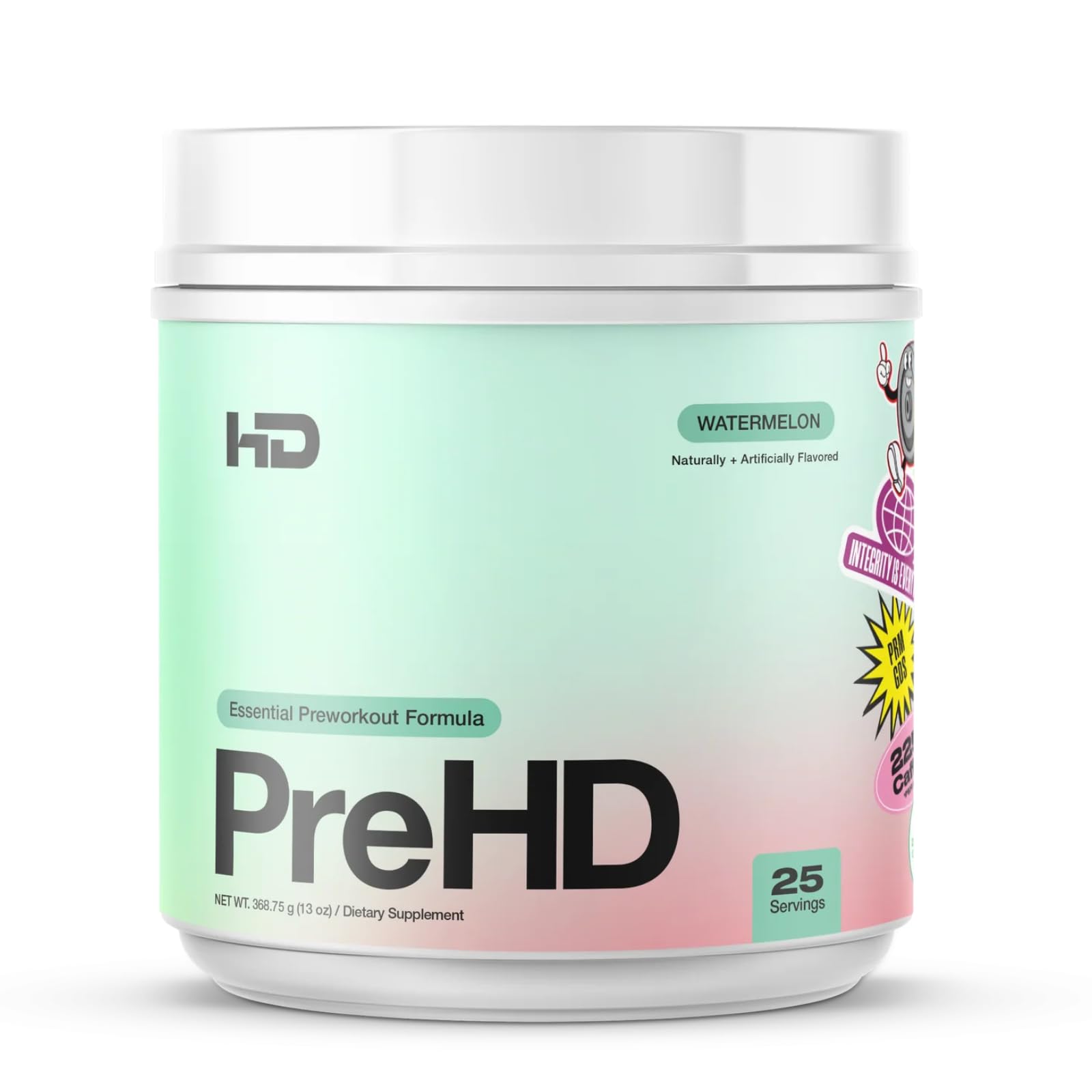 HD MUSCLE PreHD Essential Pre Workout Powder 13 Ounce