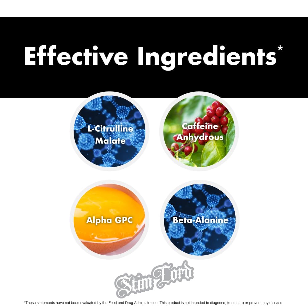Anabolic Warfare Stim Lord Pre-Workout Powder 1.01 Pound