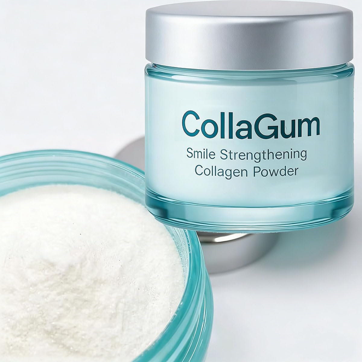 Xhnbbghao Collagen Tooth Powder with Nano-Hydroxyapatite, Fluoride-Free, Powder, 1 Pack