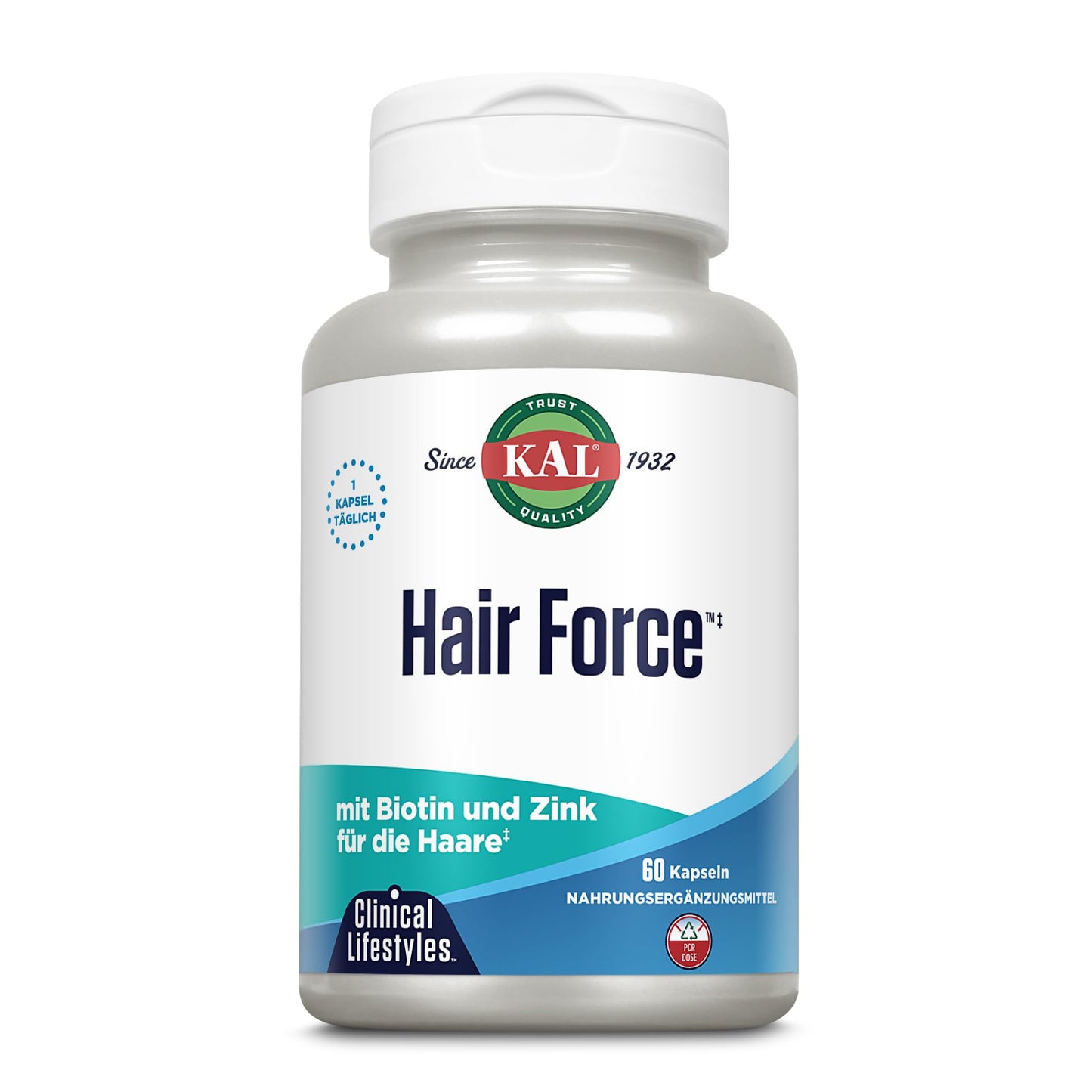 KAL Hair Force Capsules 60 Count