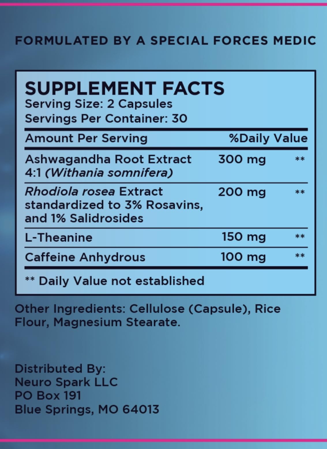 Neuro Spark Ignite Capsule, 60 Count