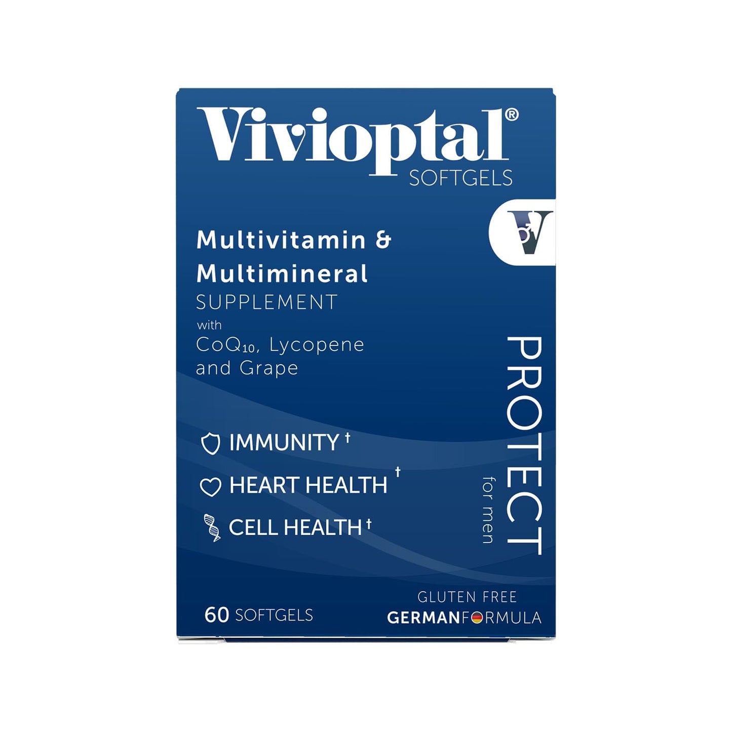 Vivioptal Vitamins Multivitamin & Multimineral for Men and Women Softgels, 2-Pack