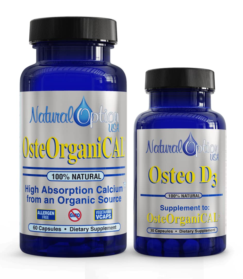 Osteorganical OsteOrganiCAL & Osteo D3 Capsules 360 Capsules