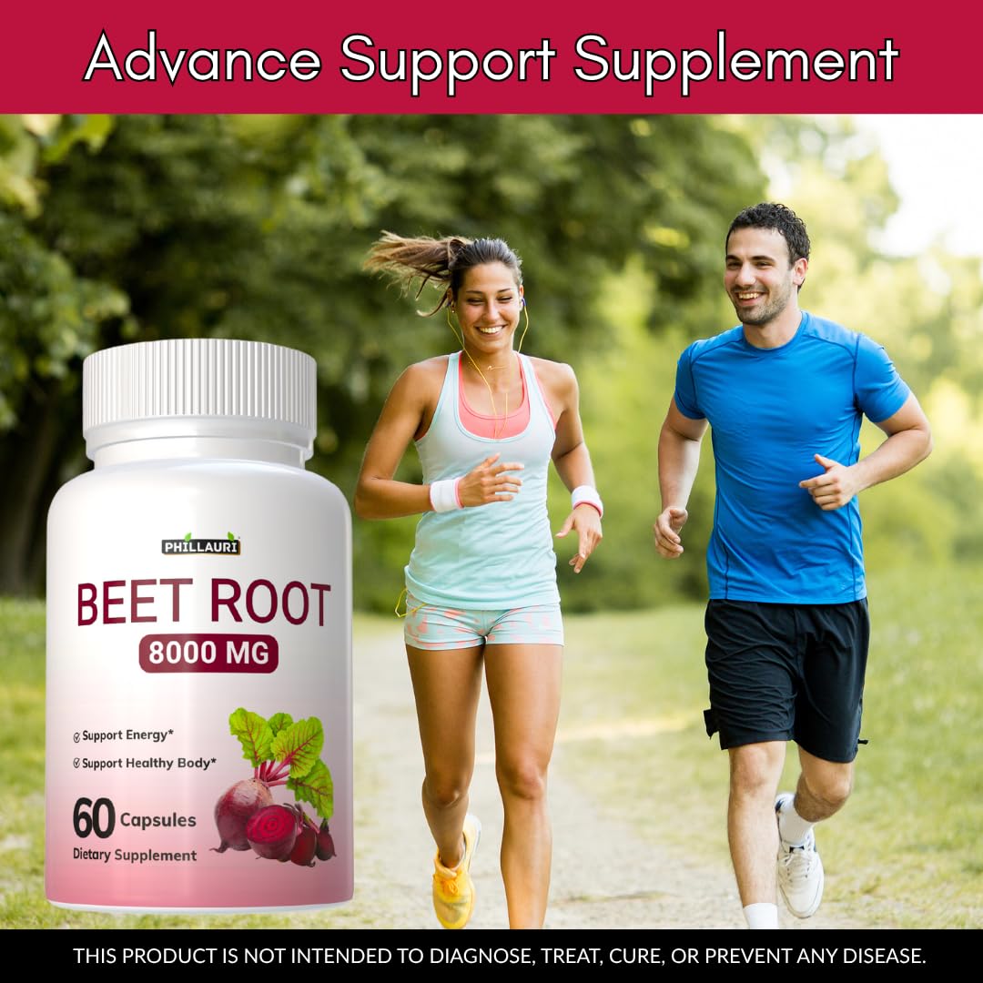 Phillauri Beet Root Capsules 120 Capsules