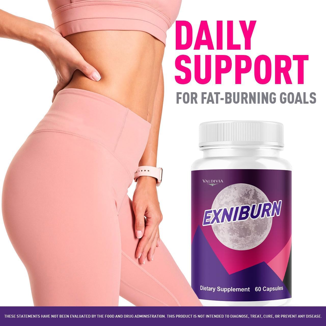 Valdivia Exniburn Advanced Supplement - Maximum Strength, All Natural 180 Capsules
