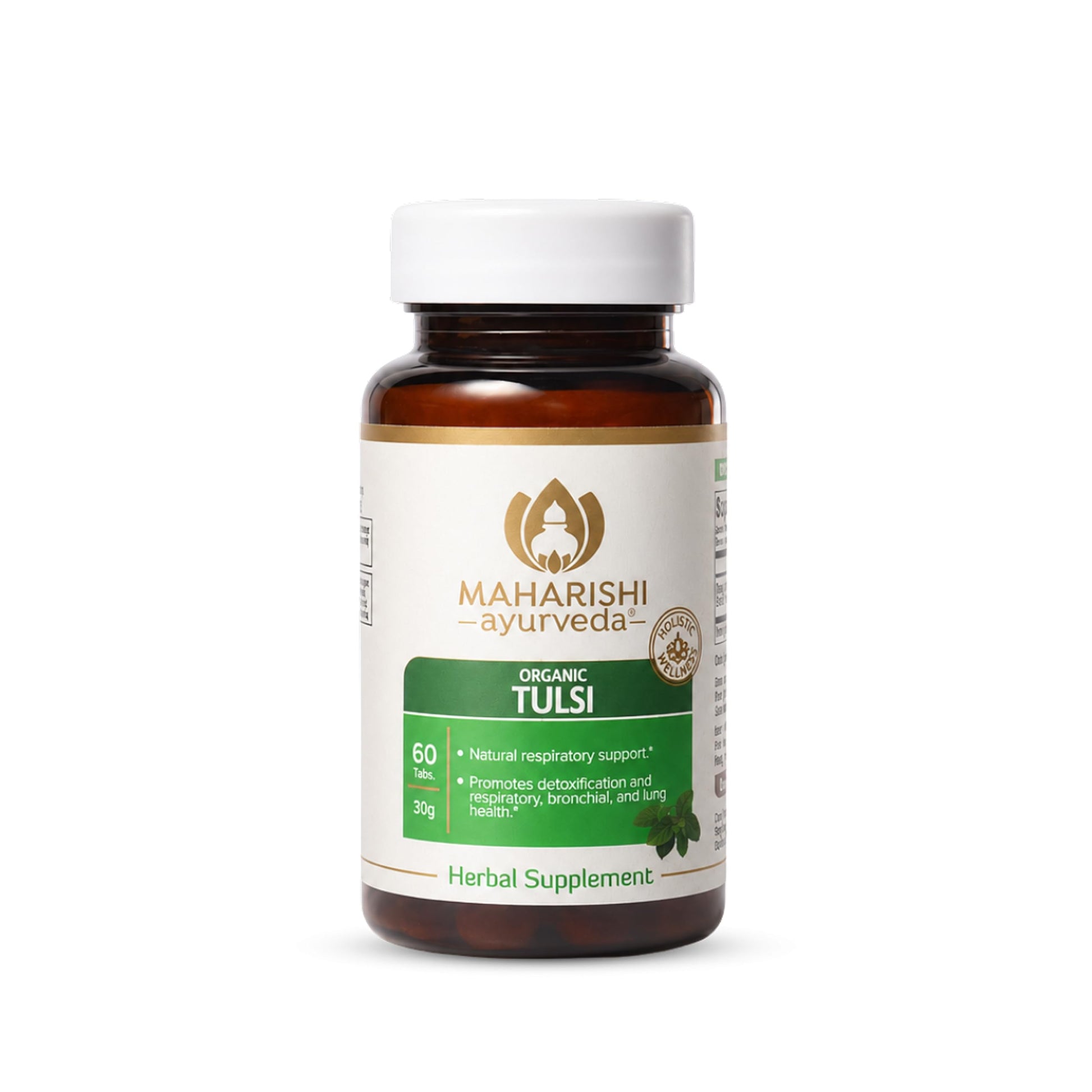 Maharishi Ayurveda Tulsi 500 mg Tablets, 1 Count