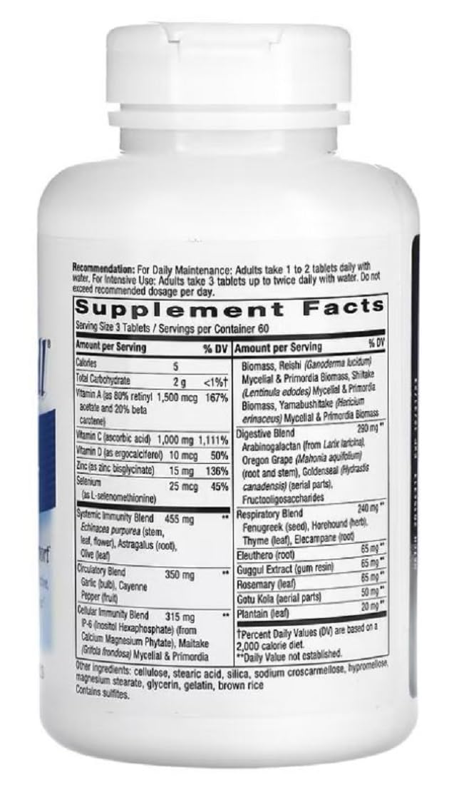 Natures Way Systemwell Immune Formula Tablet 180 Tablets