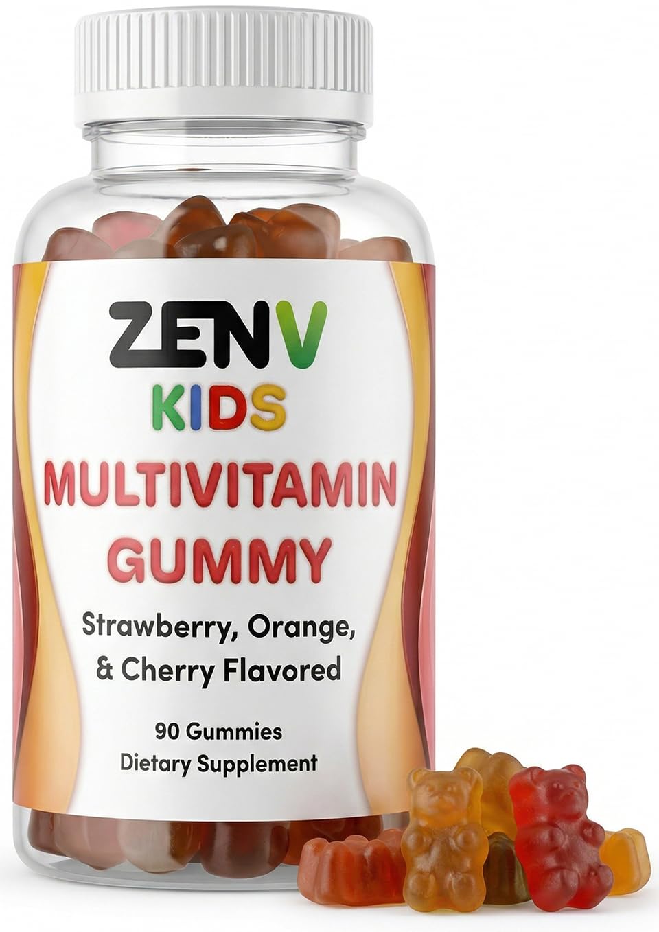 ZENV Kids Multivitamin Gummies 90 Count