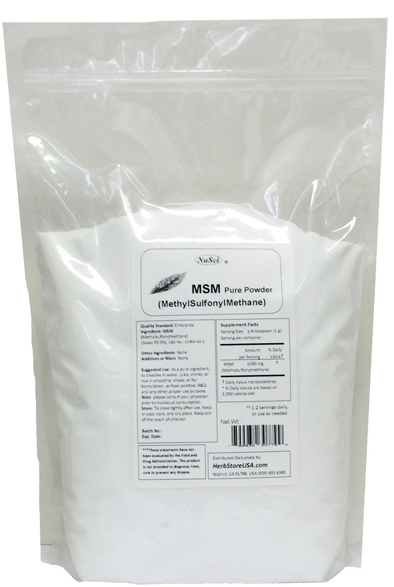 NuSci MSM (Methylsulfonylmethane) Pure Powder 35.7 oz