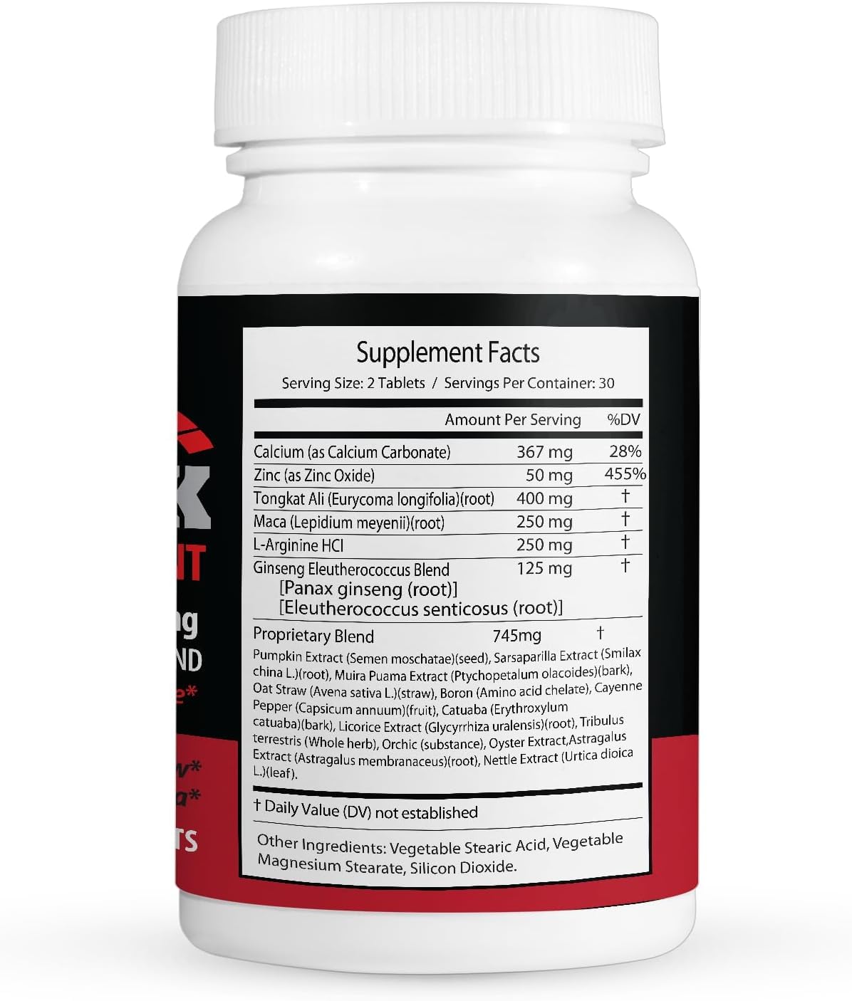 Fitness InspireWays Male Pills for Strength Max Optimum Performance Formula Tablets, 60 Count