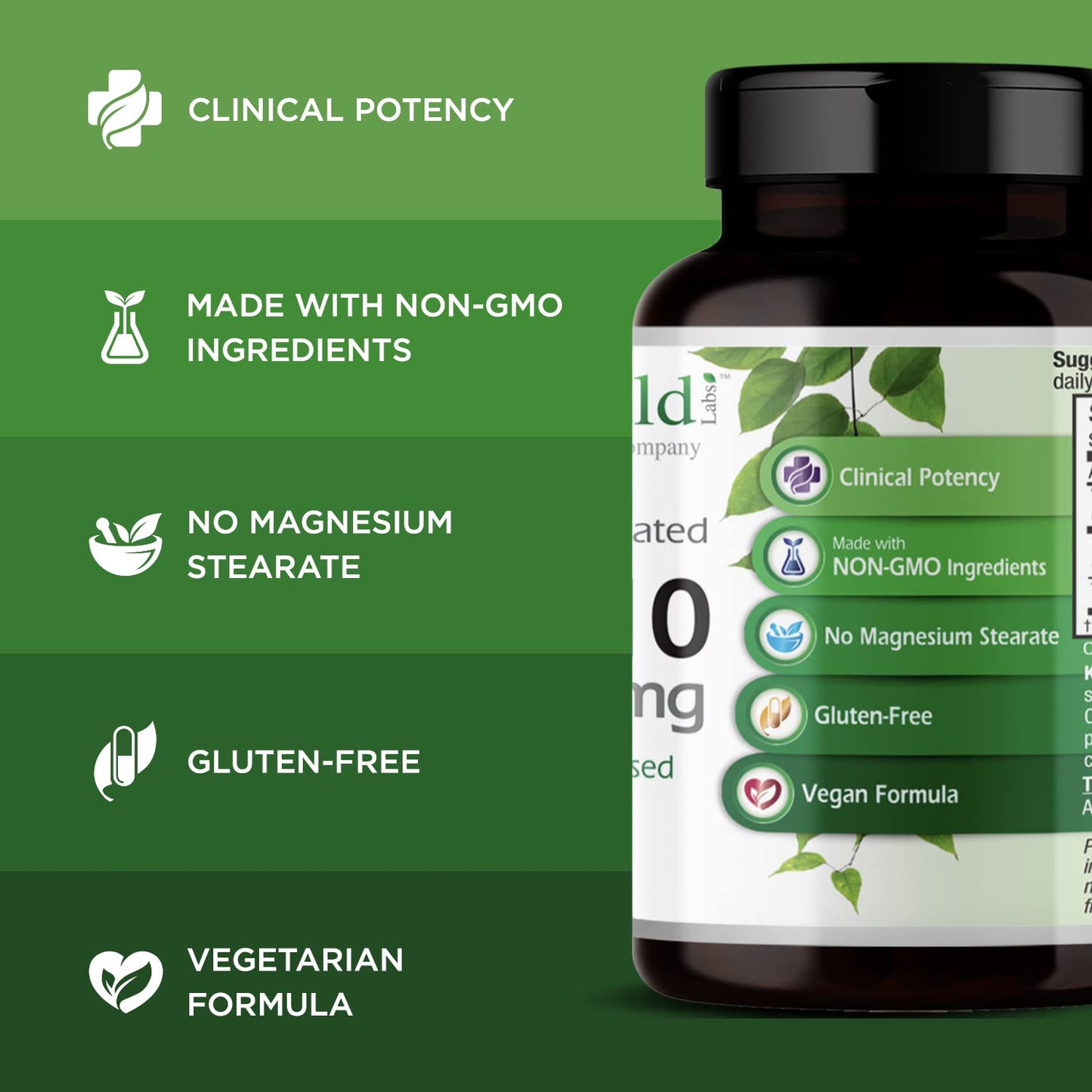 Emerald Labs CoQ10 200mg Capsule, 30 Capsules