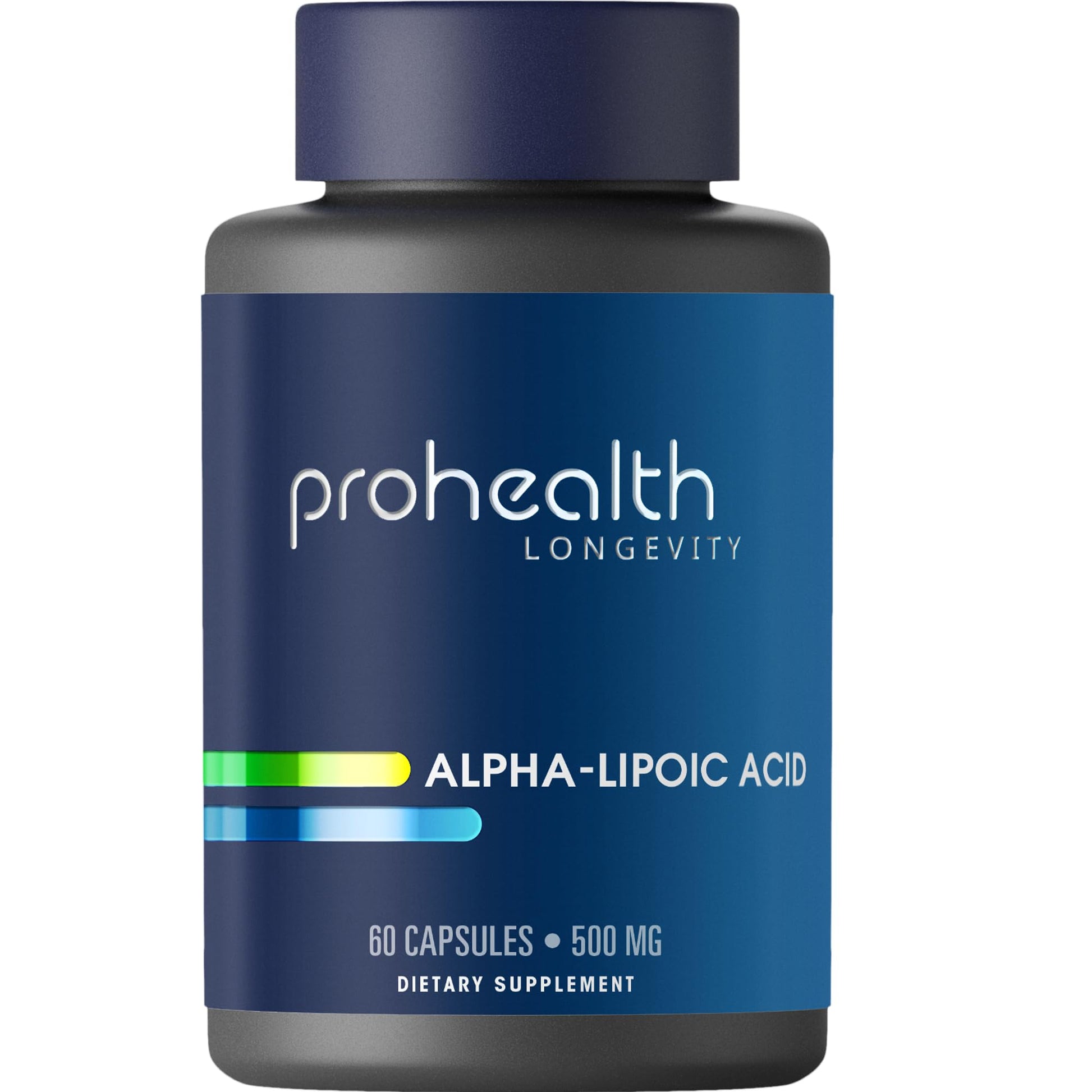ProHealth Alpha Lipoic Acid High Potency 500mg Capsules, 60 Count