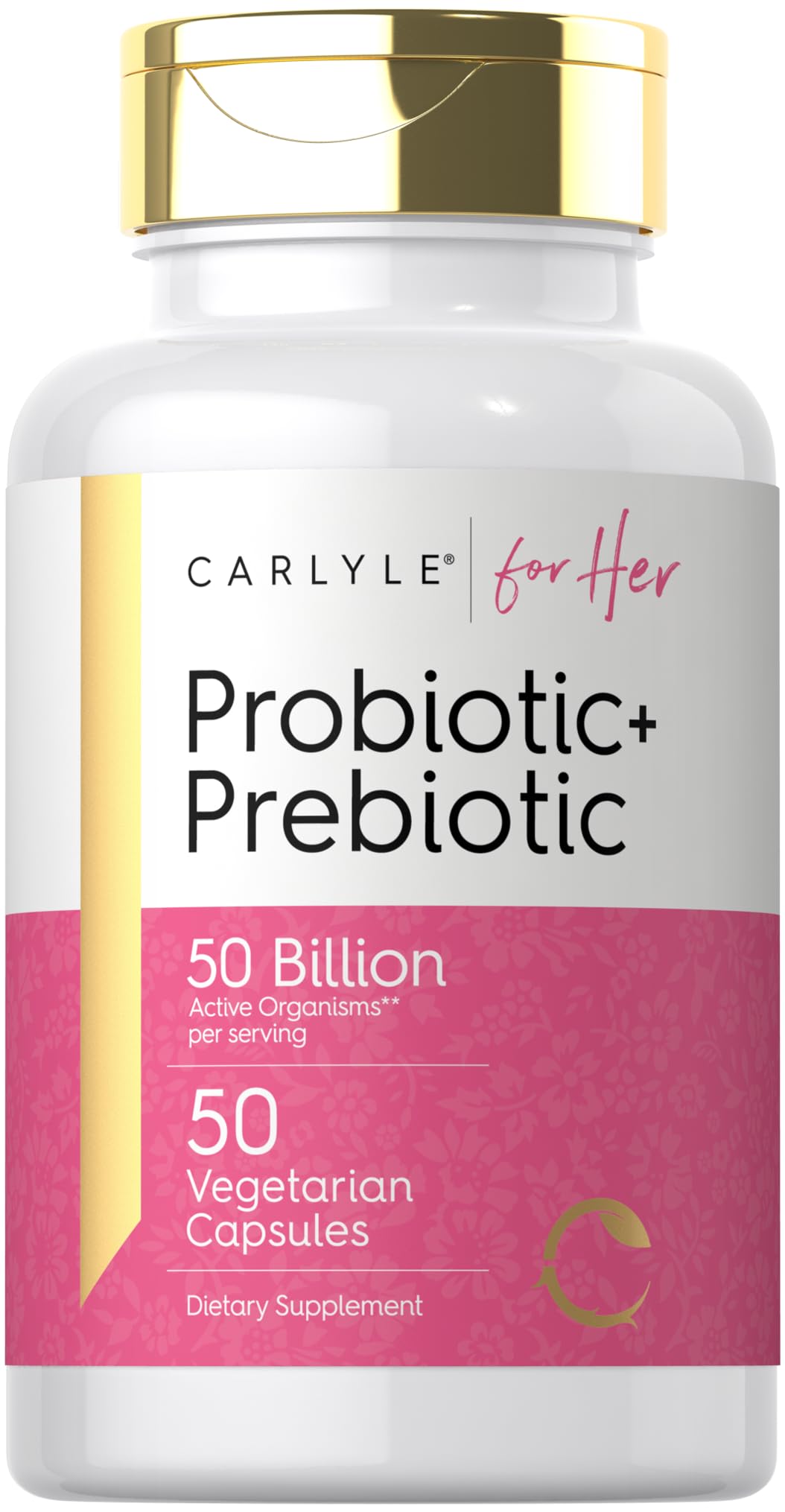 Carlyle Probiotic and Prebiotic for Women Capsule 50 Count