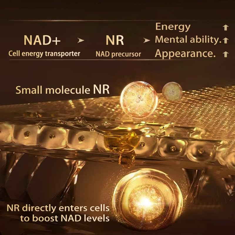 PQR NAD+ Liposomal Nicotinamide Riboside with Resveratrol 1200mg Capsules, 120 Count