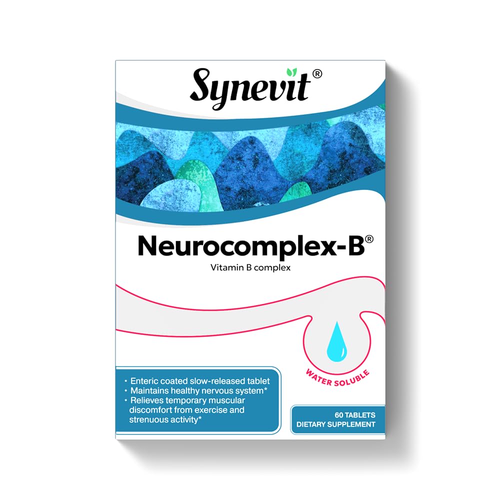 Synevit Neurocomplex-B Slow-Release B Complex Tablet, 60 Tablets