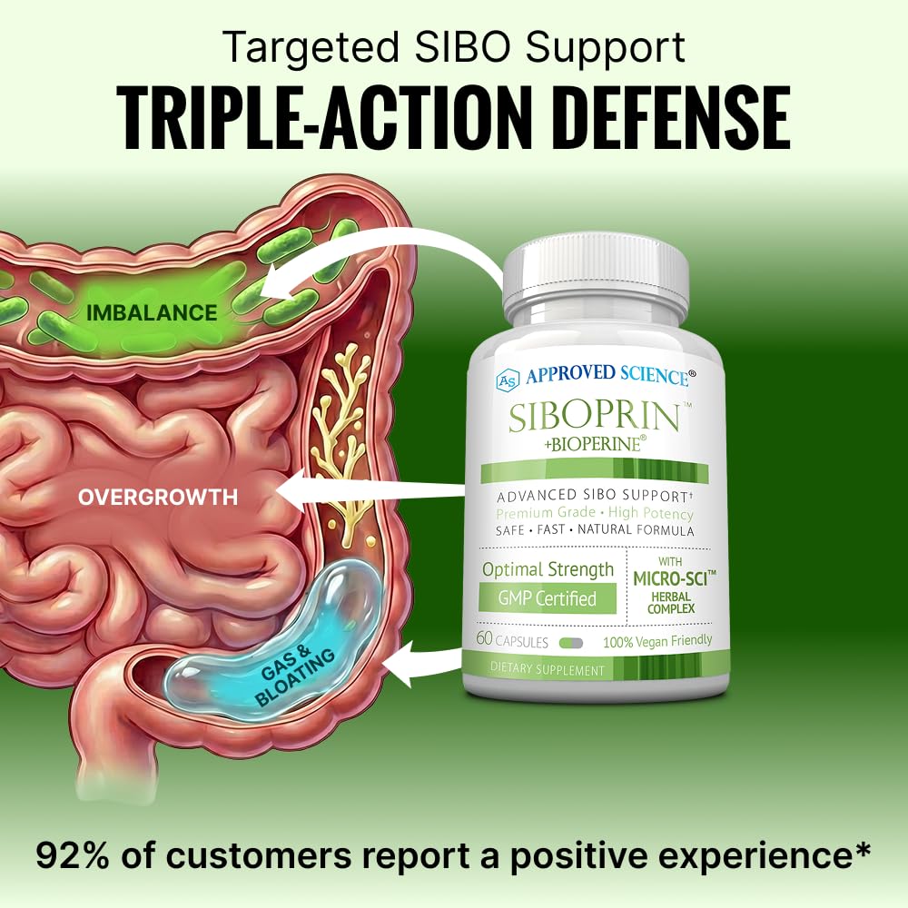 Approved Science Siboprin Capsules 60 Count