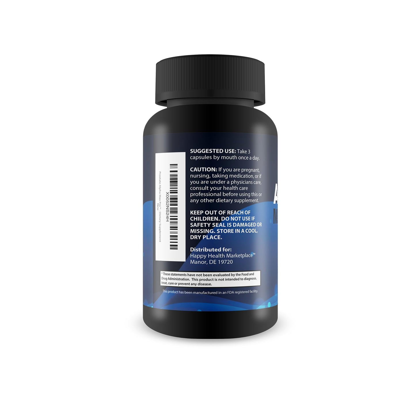 Happy Health Marketplace Prostate Alpha Max Pro 90 Capsules